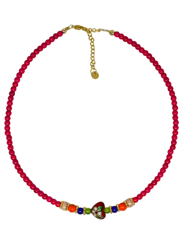 LoLa ketting Perfect! fuchsia in goud of zilver