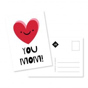 Postcard Love You Mom!